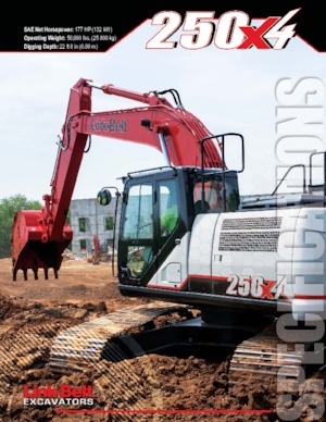 Raupenbagger Link-Belt 250 X4