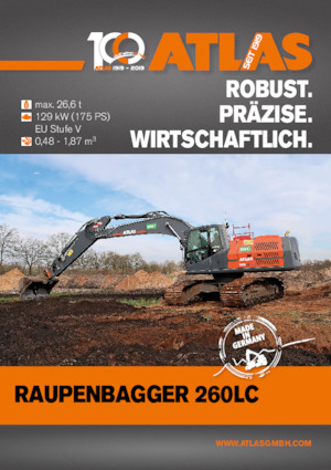 Raupenbagger Atlas 260 LC