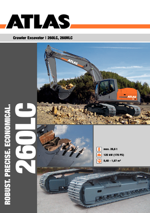 Raupenbagger Atlas 260 LC