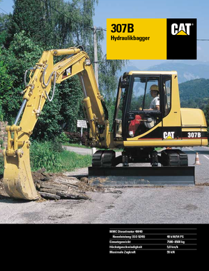 Raupenbagger Caterpillar 307B