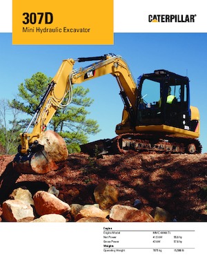 Raupenbagger Caterpillar 307D