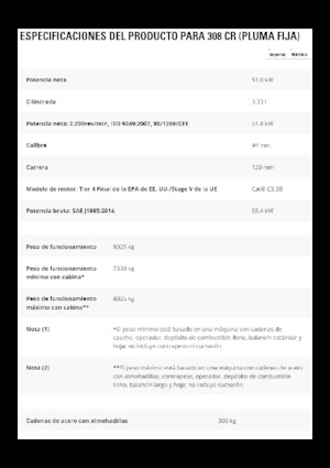 Raupenbagger Caterpillar 308 CR