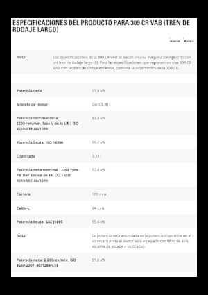 Raupenbagger Caterpillar 309CR VAB