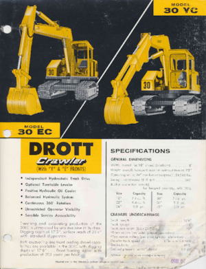 Raupenbagger Drott 30YC