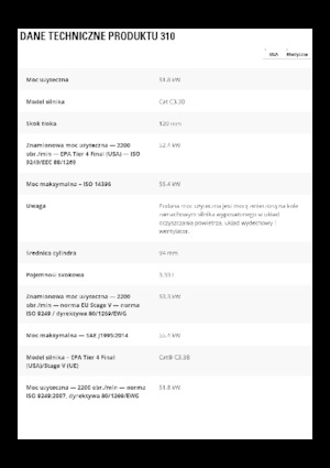 Raupenbagger Caterpillar 310