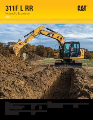 Raupenbagger Caterpillar 311F L RR