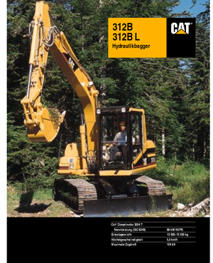 Raupenbagger Caterpillar 312 B L