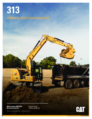 Raupenbagger Caterpillar 313
