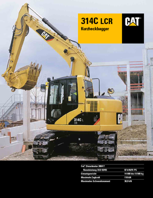 Raupenbagger Caterpillar 314C LCR