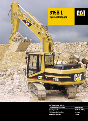 Raupenbagger Caterpillar 315 B L VAH