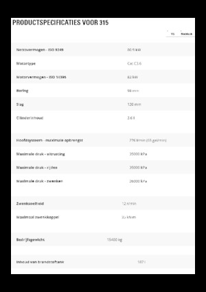 Raupenbagger Caterpillar 315
