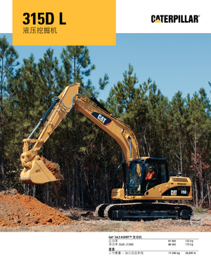 Raupenbagger Caterpillar 315D L