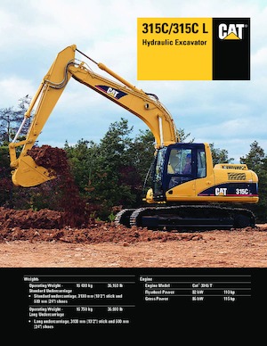 Raupenbagger Caterpillar 315C