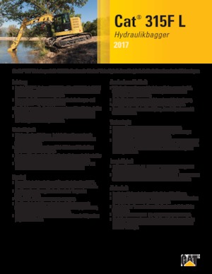 Raupenbagger Caterpillar 315F L