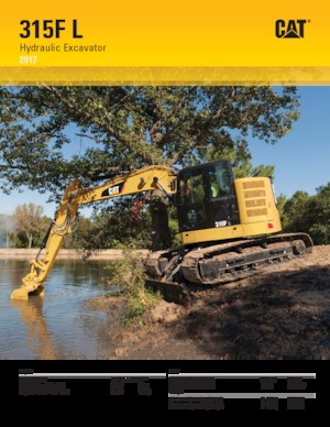 Raupenbagger Caterpillar 315F L