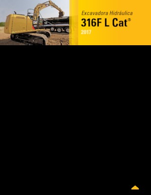 Raupenbagger Caterpillar 316F L