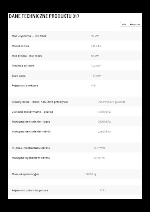 Raupenbagger Caterpillar 317