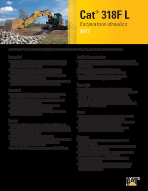 Raupenbagger Caterpillar 318F L