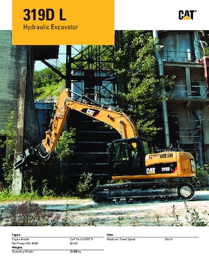 Raupenbagger Caterpillar 319D