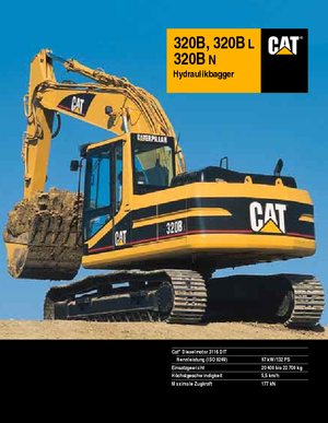 Raupenbagger Caterpillar 320 B L