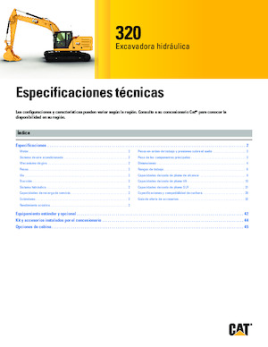 Raupenbagger Caterpillar 320