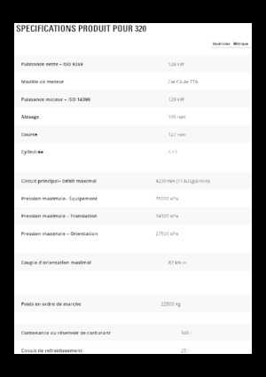 Raupenbagger Caterpillar 320