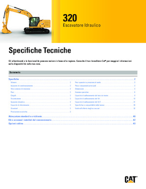 Raupenbagger Caterpillar 320