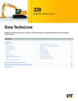 Raupenbagger Caterpillar 320
