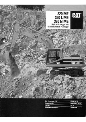 Raupenbagger Caterpillar 320 L