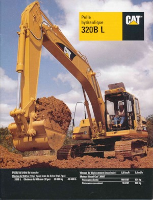 Raupenbagger Caterpillar 320B