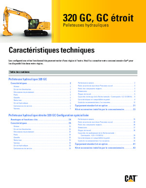 Raupenbagger Caterpillar 320GC