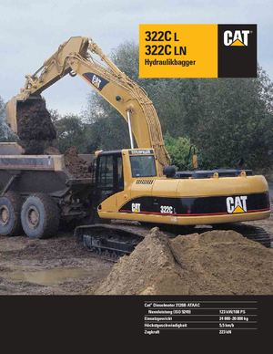 Raupenbagger Caterpillar 322 CLN