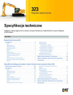 Raupenbagger Caterpillar 323
