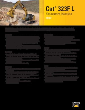 Raupenbagger Caterpillar 323F L