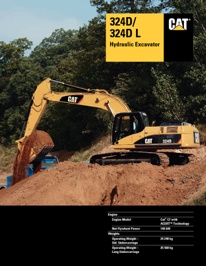 Raupenbagger Caterpillar 324D LN