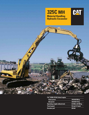 Raupenbagger Caterpillar 325 C MH