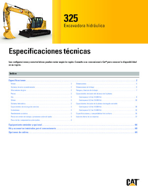 Raupenbagger Caterpillar 325