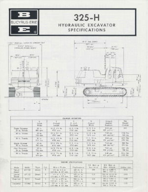Raupenbagger Bucyrus 325-H