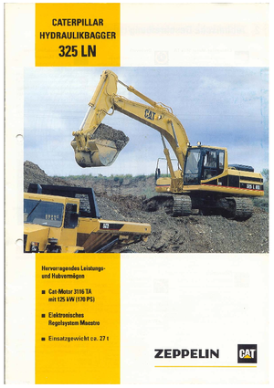 Raupenbagger Caterpillar 325 L N (m)
