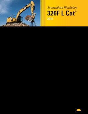 Raupenbagger Caterpillar 326F L