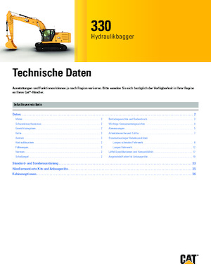 Raupenbagger Caterpillar 330
