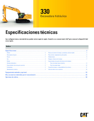 Raupenbagger Caterpillar 330