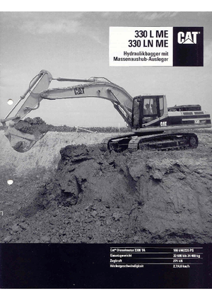 Raupenbagger Caterpillar 330 L N