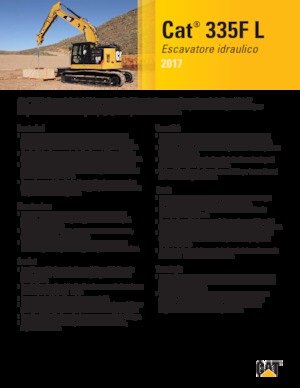 Raupenbagger Caterpillar 335F L