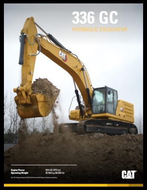 Raupenbagger Caterpillar 336 GC