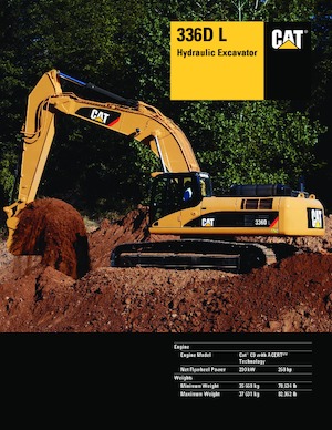 Raupenbagger Caterpillar 336D