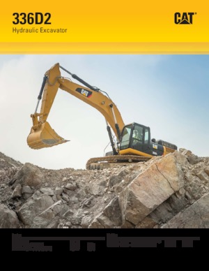 Raupenbagger Caterpillar 336D2