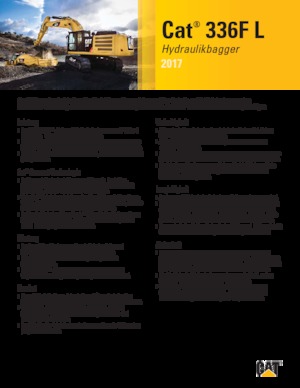 Raupenbagger Caterpillar 336F L