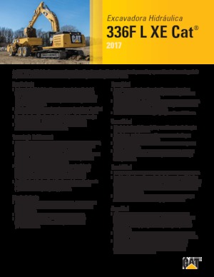Raupenbagger Caterpillar 336F L XE