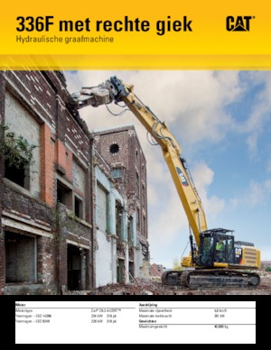 Raupenbagger Caterpillar 336F L XE